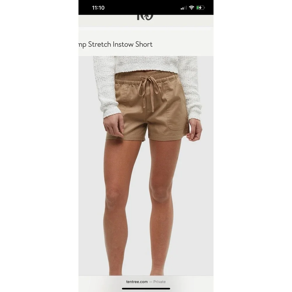 Tentree Hemp StretchInstow Summer Shorts Lot‎ Of 2 Size small